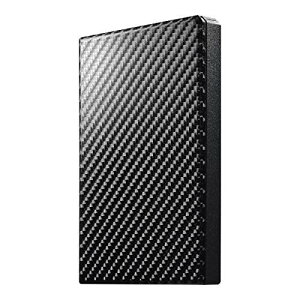 I-O DATA USB 3.1 Gen 1�Ή��|�[�^�u���n�[�h�f�B�X�N�u�����J�N�����v�J�[�{���u���b�N 500GB HDPT-UTS500K