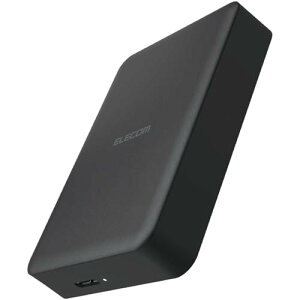 �G���R�� �O�t���n�[�h�f�B�X�N �|�[�^�u�� HDD 4TB USB 5Gbps USB3.2(Gen1) �Ή� �e���r�^�� PC �É� ELP-