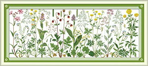 Joy Sunday �N���X�X�e�b�`�L�b�g 14CT �X�^���v�h�J�L�b�g ���m�ȃv�����g�h�J - �����̏�̉� 85×36cm