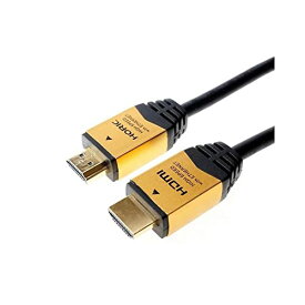 ホーリック プレミアムハイスピードHDMIケーブル 1.5m 18Gbps 4K/60p HDR HDMI 2.0規格 ゴールド HDM15-8