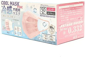 不織布マスク 冷感 夏マスク 不織布 接触冷感 マスク ひんやりマスク 接触冷感 冷感マスク 高機能99％カット 蒸れにくい 長時間使用 息しや