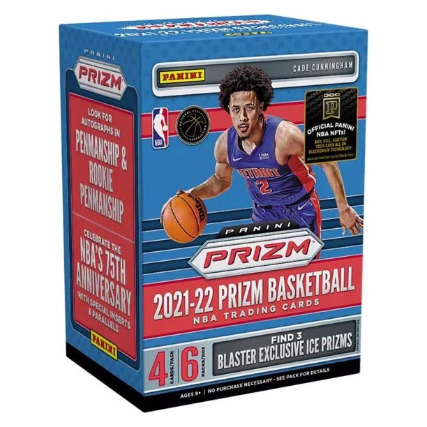 楽天市場】NBA 2021-2022 Panini Prizm Basketball Blaster Box (Ice 