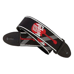 Mu\ GIBSON ASGG-600 2 Woven Strap with Gibson Logo-Red M^[Xgbv
