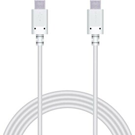 エレコム USB Type-C ケーブル ( USB PD対応 ) C to C 最大3Aで高速充電 2.0m ホワイト MPA-CC20PNW