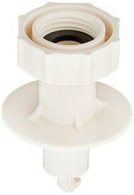 SANEI 洗濯機用ニップル 自動ストップ機能付き カップリング水栓用 G1/2 PT3360 ホワイト