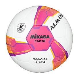 ミカサ(MIKASA) サッカーボール 日本サッカー協会 検定球 4号球 ALMUNDO(アルムンド) 小学生用 手縫い ボール FT451B-