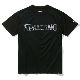 [スポルディング] バスケットボール ジュニア Tシャツ ボールプリント ロゴ SJT23154 140cm ブラック