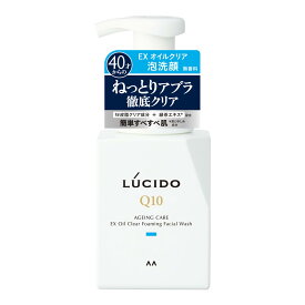 LUCIDO(ルシード) EXオイルクリア泡洗顔 [ メンズ 洗顔 泡 ] [ 皮脂 べたつき 徹底クリア ] 無香料