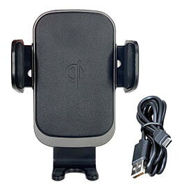 セイワ(SEIWA) 車内用品 Qiワイヤレス充電器 専用マウント取付用スマホホルダー IMP067 ブラック 出力10W TYPE-Cケーブル