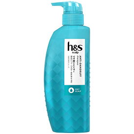 h&s(エイチアンドエス) scalp スカルプ オイリー 脂性頭皮用 フケ・かゆみ・頭皮臭を予防 男性用 ノンシリコンメンズ シャンプー ポン
