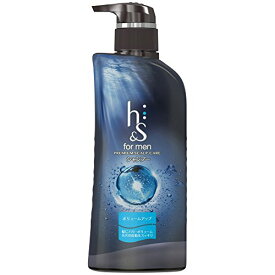 h&s for men(エイチアンドエスフォーメン) 薬用メンズシャンプー ボリュームアップ プレミアムスカルプケア ポンプ 370ml