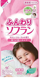 ライオンふんわりソフラン つめかえ用 500ml ×10個セット 500ミリリットル (x 10)