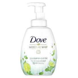 Dove(ダヴ)ボディソープ うるおいホイップ ミント&サマーシトラス 泡ボディソープ(ボディウォッシュ) ポンプ 540g