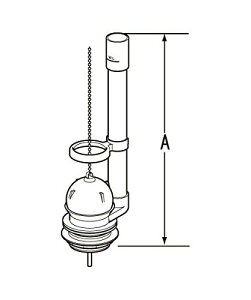LIXIL(リクシル) INAX フロート弁 トイレ密結ロータンク用 DTF-811C