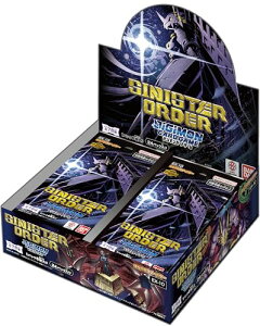 o_C(BANDAI) fWJ[hQ[ GNXgu[X^[ SINISTER ORDER[EX-10] (BOX)24pbN
