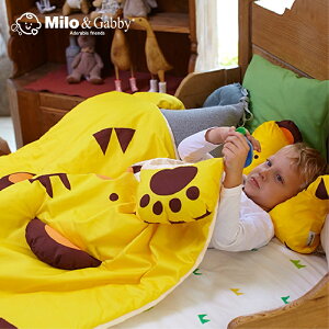 Milo & Gabby ベビー・キッズ用掛け布団 TIGER-SAHPED 3D BLANKET - TOM / ベビー掛け布団 / キッズ用掛け布団 / 子供用掛け布団 / 布団 / ふとん /