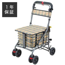 楽天市場】ショッピングカート 椅子付き（カート・シルバーカー｜移動 