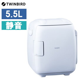 冷温庫 TWINBIRD 【送料無料】【ツインバード 2電源式コンパクト電子保冷保温ボックス HR-EB06W】 12V車 保冷庫 保温庫 温冷庫 コンパクト AC電源 DC電源 12V車用