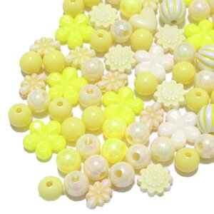 【ブルー系】50g キッズビーズ パーツ 福袋/パーツ/ビーズ/ブルービーズ/8mm/10mm/球体ビーズ/パーツ 福袋/ビーズ 福袋/小学生/女の子/ビーズ福袋/ハンドメイドパーツ 福袋/子供福袋