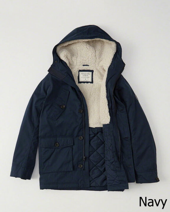 楽天市場】Abercrombie＆Fitch (アバクロンビー＆フィッチ) ファー 