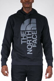 【簡単!!エントリーで必ずP10倍】 The North Face (ザ・ノースフェイス) ハーフドームロゴ プルオーバーパーカー(Trivert Box Pullover Hoodie)メンズ (TNF Black) 新品 EU/USAモデル 2023秋冬