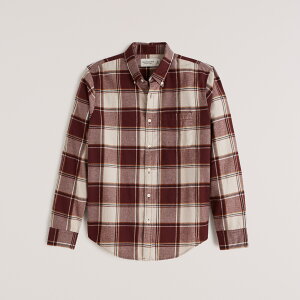 アバクロンビー＆フィッチ(Abercrombie＆Fitch) ネルシャツ メンズ 