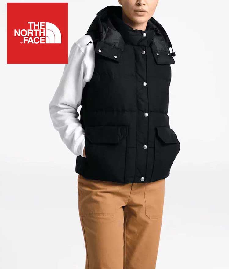 The North Face (ザ・ノースフェイス) 日本未発売 USAモデル取り外し可能フード 500フィル シエラ シェラダウンベスト (Down  Sierra Vest)レディース (Black) 新品 | ＴＡＧ-楽天市場店