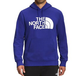 【簡単!!エントリーで必ずP10倍】 The North Face (ザ・ノースフェイス) ロゴプリント プルオーバー スウエット フーディー パーカー(Half Dome Pullover Hoodie)メンズ (LAPIS BLUE) 新品 EU/USAモデル 2023秋冬