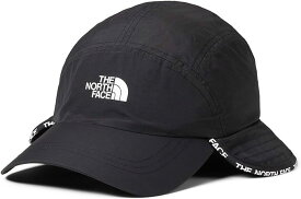 【6/4 20時~6/5 28時間限定!エントリーでP15倍】 The North Face (ザ・ノースフェイス) ロゴパイピング サイプレス サンシールド キャップ ハット 帽子 (CYPRESS SUNSHIELED HAT) 男女兼用 UNISEX (TNF BLACK) 新品 UK/EU/USAモデル 2023秋冬