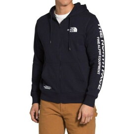 The North Face (ザ・ノースフェイス) ブランドポンド フルジップ スウエット フーディー パーカー (Brand Proud Full Zip Hoodie)メンズ (Aviator Navy) 新品 EU/USAモデル 2023秋冬