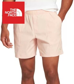 【6月中はエントリーで必ずP10倍!!】 The North Face (ザ・ノースフェイス) クラス V プルオン ショーツ (Class V Pull-On Shorts) メンズ (Evening Sand Pink) 新品 (9inch/Long) EU/USAモデル