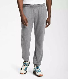 The North Face (ザ・ノースフェイス) 裏パイル ロゴ スウェットパンツ スエットパンツ (Simple Logo Sweatpant) ジョガーパンツ メンズ (TNF Medium Grey Heather) 新品 EU/USAモデル 2024秋冬