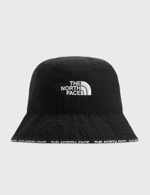 The North Face (ザ・ノースフェイス) EU/USモデル ロゴ刺繍 バケットハット ブラック 帽子 (CYPRESS BUCKET HAT) 男女兼用 UNISEX (TNF BLACK) 新品 EU/USAモデル 2023秋冬