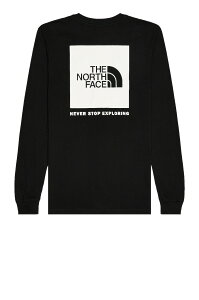  USAf The North Face (UEm[XtFCX) {bNXS obNvg TVc T ( L/S BOX NSE TEE ) Y (TNF BLACK/TNF WHITE) Vi Ki EU/USAf 2024H~