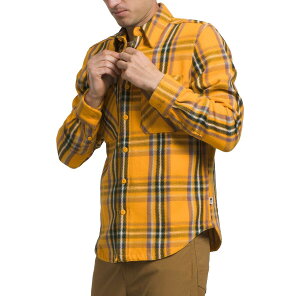 Vi Ki The North Face (UEm[XtFCX) o[ cC wr[EGCg tl Vc (Valley Twill Flannel Shirt)Y (Summit Gold) Vi EU/USAf 2024H~