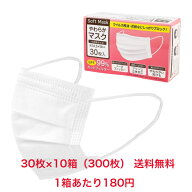 【当日出荷対応】フェイスマスク99 小さめサイズ BOXタイプ 30枚×10箱 送料無料 JIS表記適合マーク 4573…