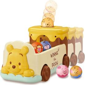 【送料無料】 タカラトミー おいかけて♪かぞえて♪2WAYボールバス くまのプーさん 4904810956372