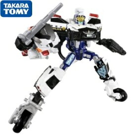 【送料無料】 タカラトミー トミカ ジョブレイバー TJBDX ユナイトポリスブレイバー パトロールカー＆白バイ 合体セット 4904810921202