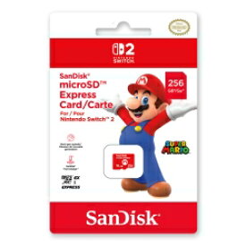【送料無料】 任天堂 SanDisk microSD Express Card 256GB for Nintendo Switch 2 BEE-A-SD01A