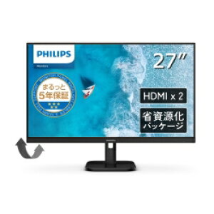 yzPHILIPS(fBXvC) tfBXvC 27^/3840×2160/DisplayPortAHDMI/ubN/Xs[J[F/5Nԃtۏ/ȎpbP[W@27E1N1800A/11