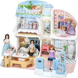 【送料無料】 タカラトミー リカちゃん おしゃべりオートロック 2階建てのグラン・メゾン（初回限定版） 4904810211785