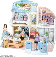 【送料無料】 タカラトミー リカちゃん おしゃべりオートロック 2階建てのグラン・メゾン 4904810995456