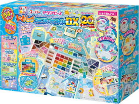 【送料無料】 エポック社 アクアビーズ スーパーアクアビーズ Wバッグ カラフルファクトリーDX AQ-S101 4905040350763