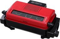 【送料無料】 アイリスオーヤマ マルチロースター レッド EMT-1101-R