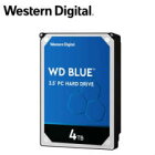 【送料無料】WESTERN DIGITAL WD Blueシリーズ 3.5インチ内蔵HDD 4TB SATA3（6Gb/s） 5400rpm 64MB WD40EZRZ-RT2　4988755-034838