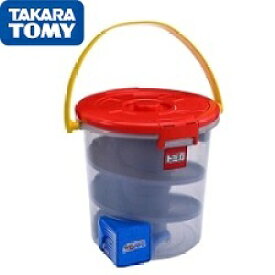 【送料無料】タカラトミー トミカ どんどんでてくる！でるでるバケツ TOMY4904810457817