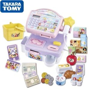 【送料無料】 タカラトミー ディズニープリンセス なんでもキラキラスキャンレジスター 4904810915218