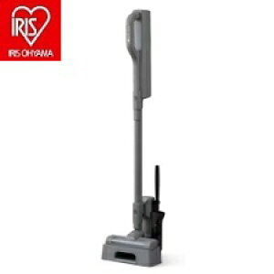 【送料無料】 アイリスオーヤマ 充電式紙パックスティッククリーナー グレー SBD-201P-H