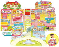 【送料無料】 アガツマ Sanrio charactersパッとひろがる！おうちとおみせ カフェ付き AGT4971404321359 …