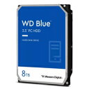 【送料無料】 WESTERN DIGITAL WD Blue 内蔵HDD 3.5インチ 8TB SATA6Gb/s 2年保証 WD80EAAZ 0718037-898346